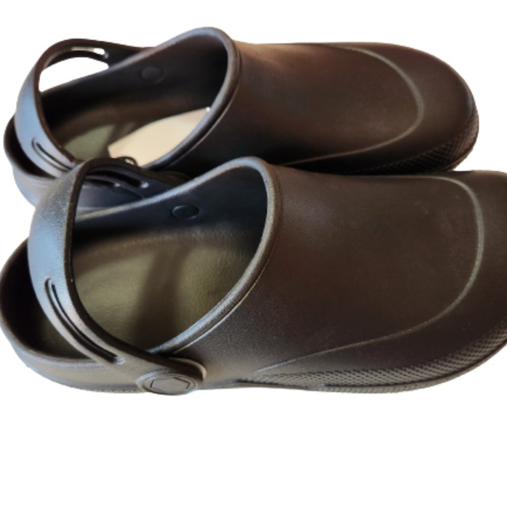 Gardenline Men's Clogs, Size 11/12 Black Color